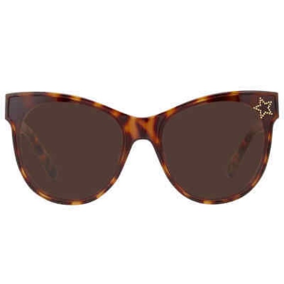 Stella Mccartney Brown Cat Eye Ladies Sunglasses New - Picture 4 of 16